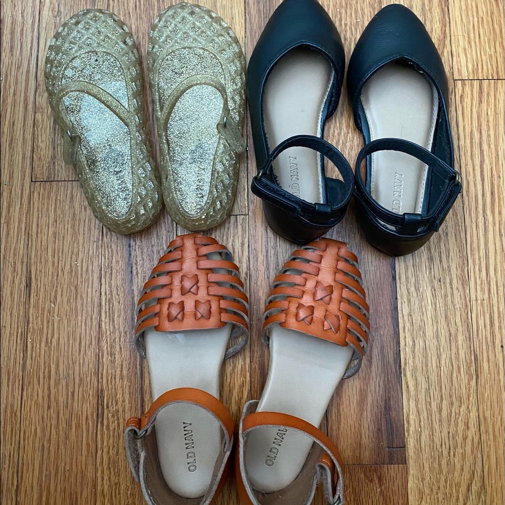 Old Navy and Monkey Feet Makenah shoe lot